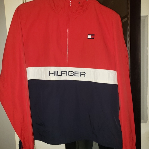 Tommy Hilfiger wind breaker zip up - Picture 2 of 3